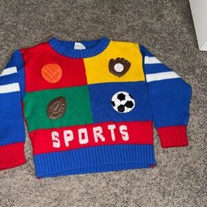 Vintage sports sweater kids